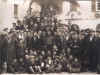 Gruppo di albisolesi sotto Olmo  1947 - foto archivio Checchin