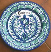 Piatto in ceramica Granada (Spagna)