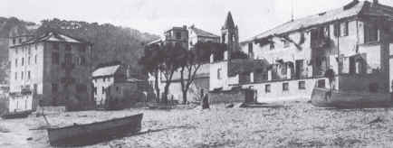 Albisola Marina chiesetta di S.Benedetto che fu demolita nel 1935